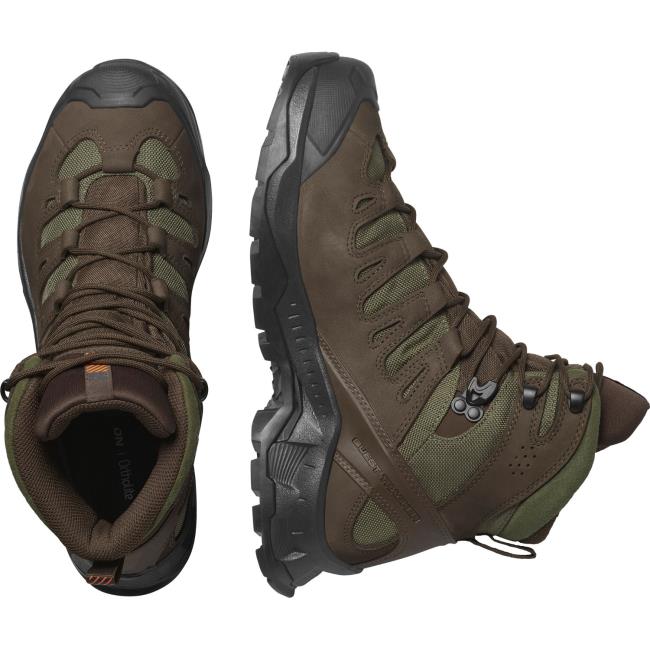  salomon SHOES QUEST TRACKER GTX Earthb/Green/Bl