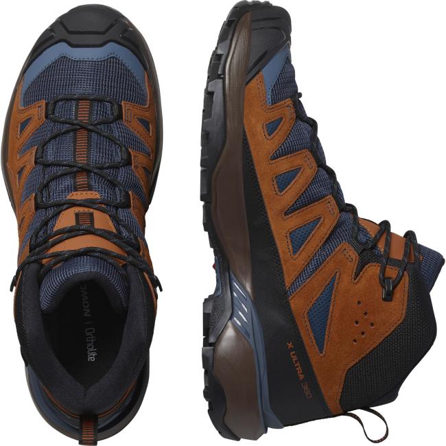 Salomon Boots X Ultra 360 Ltr Mid Gtx Blue Nigh