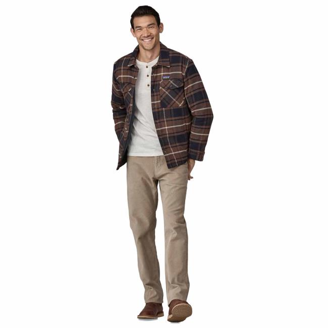 Patagonia Ms Lw Insulated Fjord Flannel Shirt Outd
