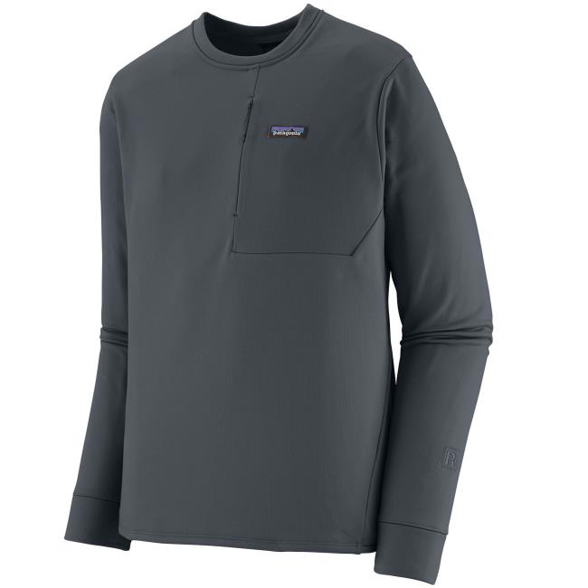  patagonia MS R1 THERMAL CREW Smolder Blue