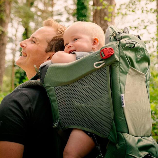 Bæresele Osprey Child Carrier Koseret Green