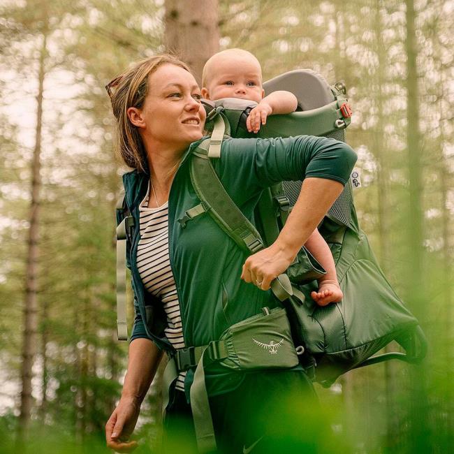 Bæresele Osprey Child Carrier Koseret Green
