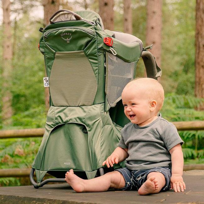Bæresele Osprey Child Carrier Koseret Green