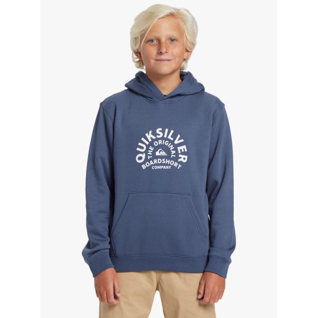  quiksilver GRAPHIC HOODIE Vintage Indigo