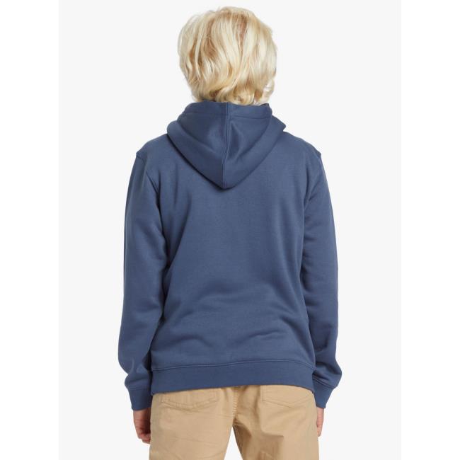  quiksilver GRAPHIC HOODIE Vintage Indigo