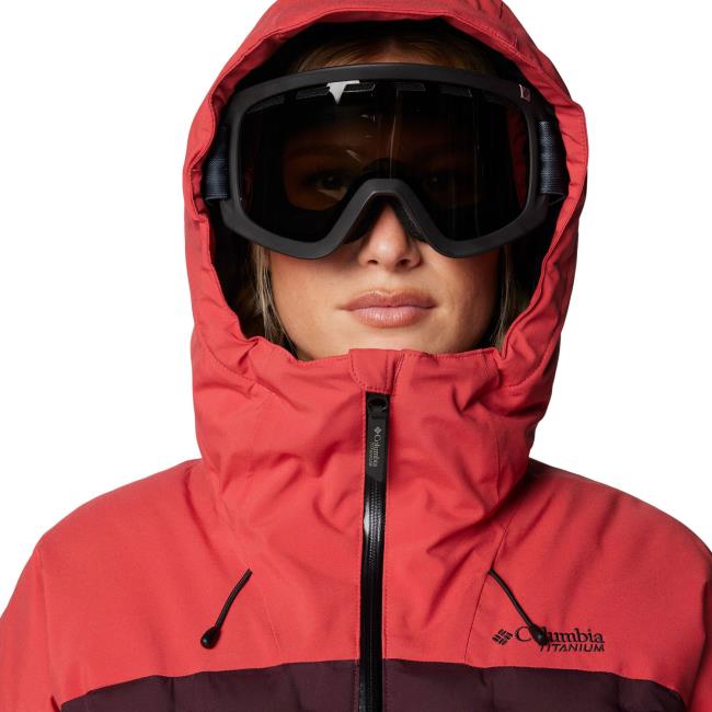 Columbia Wildcard Iv Down Jacket W Red Barrabes