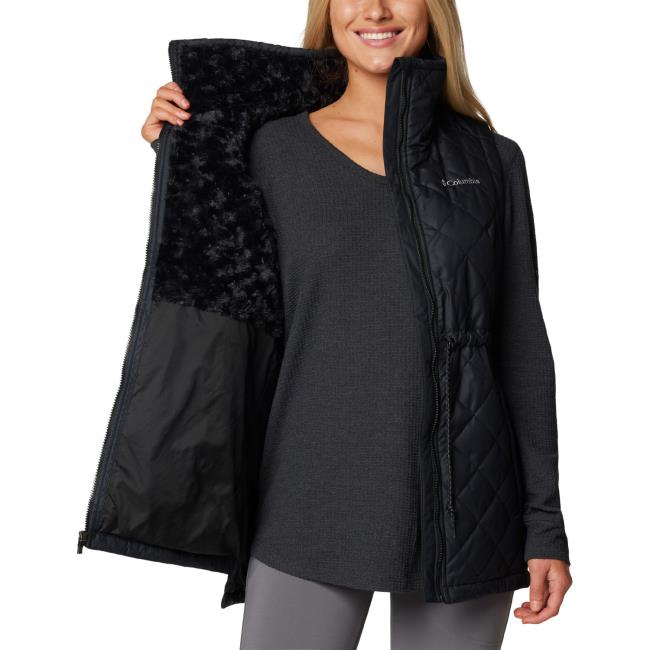 columbia COPPER CREST II MID VEST BLACK