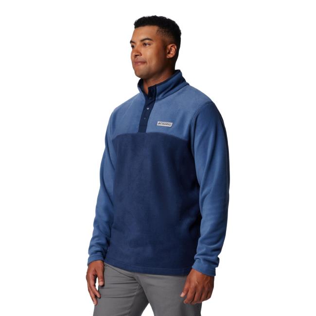 Columbia Polar Fleece Steens Motain Half Snap Ii Collegiate