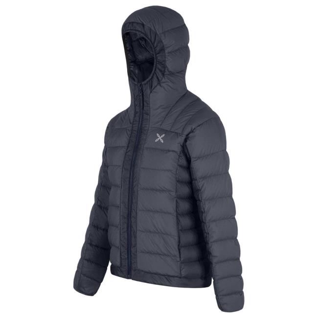  montura RENON HOODED DUVET WOMAN Graphite Blue