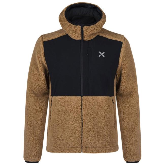montura  SHERPA RIPSTOP HOODED MAGLIA Bronze Brow