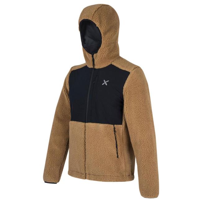 montura  SHERPA RIPSTOP HOODED MAGLIA Bronze Brow