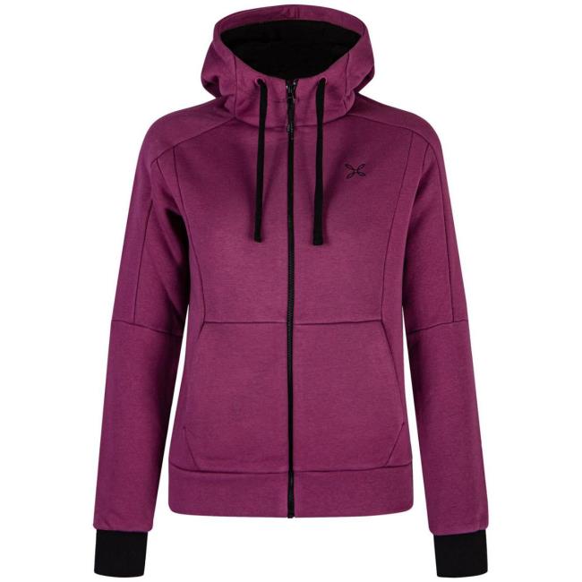  montura LOGO COTTON HOODED MAGLIA WOM. Vinaccia