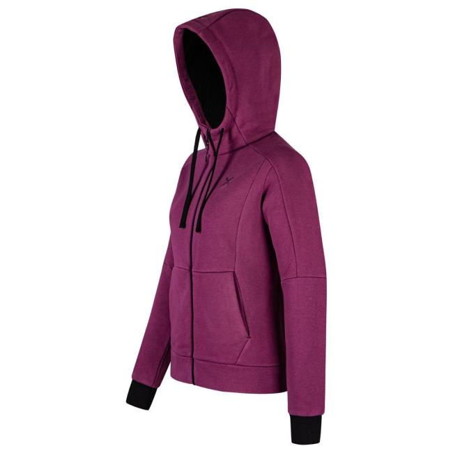  montura LOGO COTTON HOODED MAGLIA WOM. Vinaccia