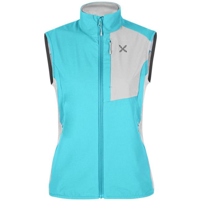  montura PEAK VEST WOMAN Turquoise/ Quiet Grey