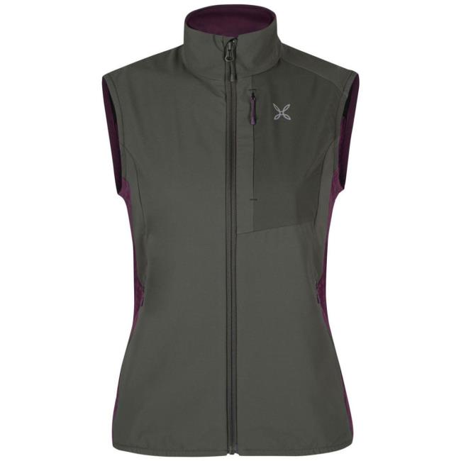 montura  PEAK VEST WOMAN Verde Salvia/Vinaccia