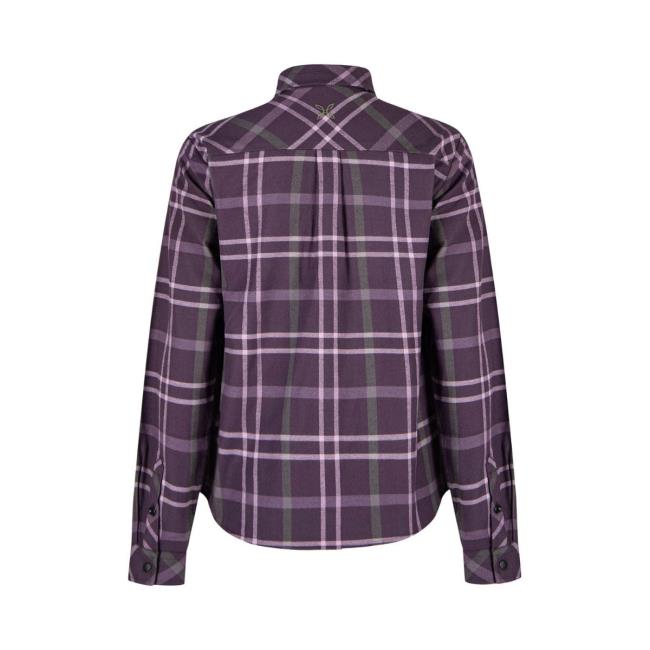 montura  CHECK SHIRT WOMAN Vinaccia/Verde Salvia