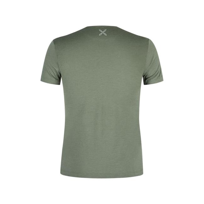  montura MERINO MOUNTAIN T-SHIRT Verde Salvia
