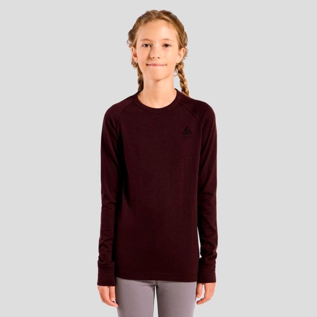  odlo BL TOP CREW LS MERINO 200 Fudge