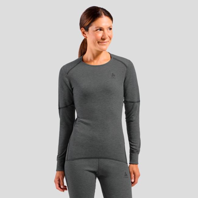  odlo BL TOP CREW LS ACTIVE X-WARM Odlo Steel 