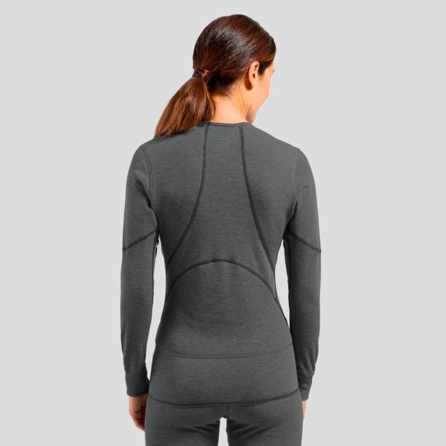  odlo BL TOP CREW LS ACTIVE X-WARM Odlo Steel 