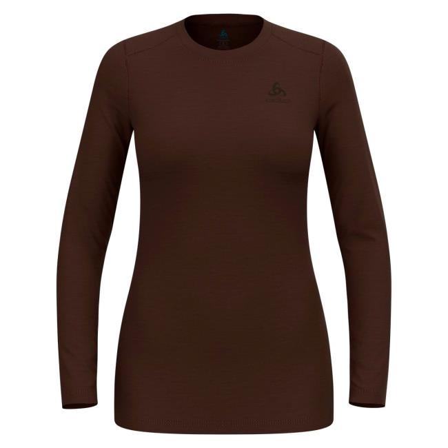 odlo BL TOP CREW LS MERINO 160 Fudge