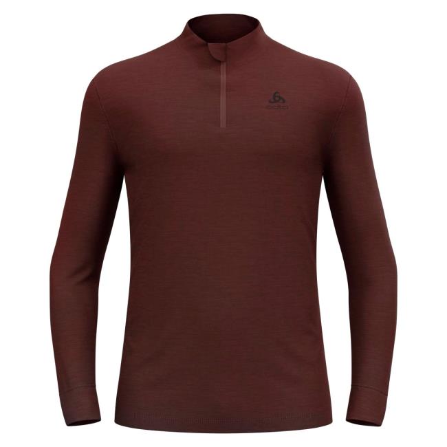  odlo BL TOP TURTLE LS HZ MERINO 200 Fudge