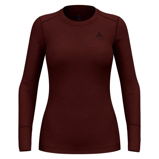 odlo  BL TOP CREW LS MERINO 200 Fudge