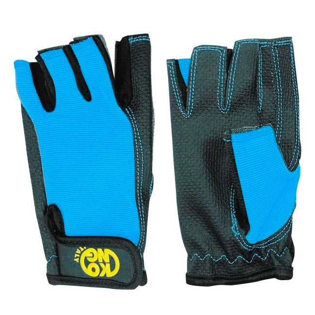  kong POP GLOVES-azul/neg-XL
