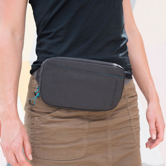  lifeventure RFID Protected Document Belt Pouch