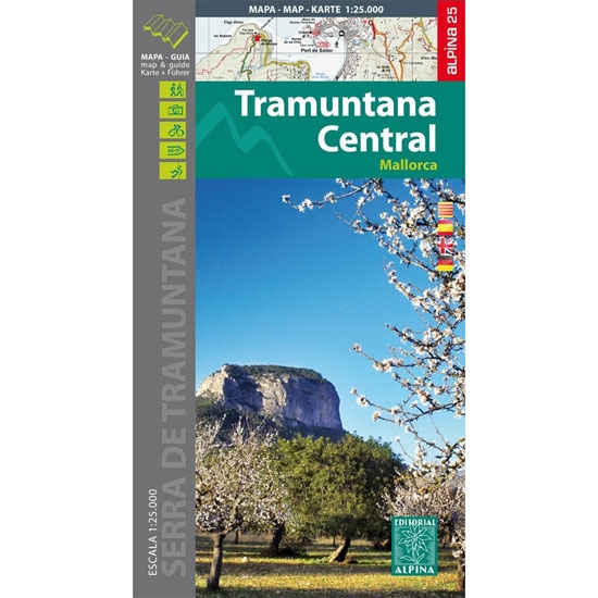  ed. alpina Mapa Tramuntana Central