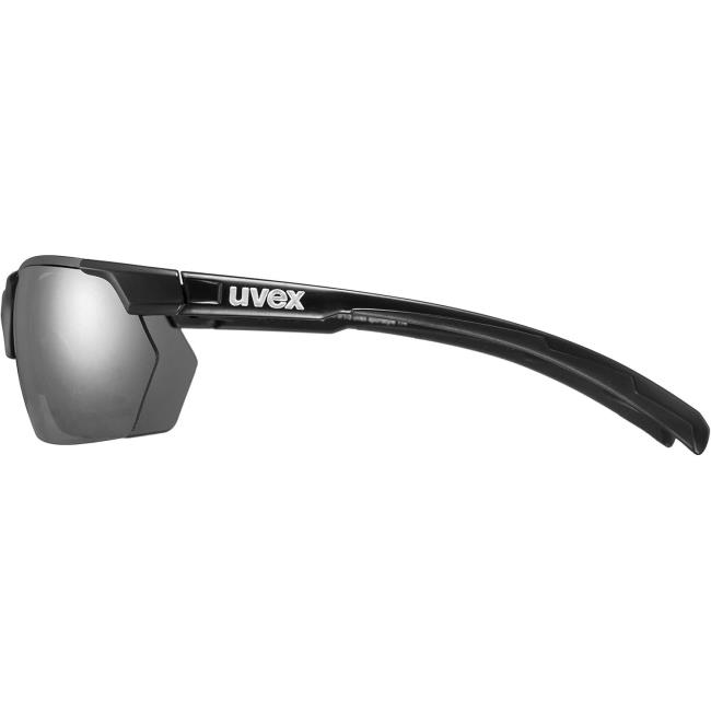  uvex SPORTSTYLE 114 Black Mat/Ltm Silver S3