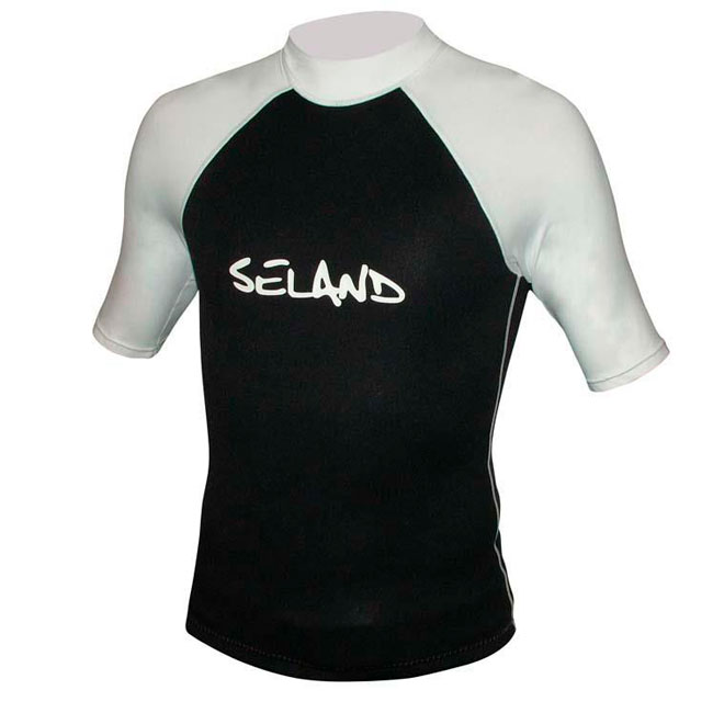 seland Chaqueta Neopreno Elastano Bali Negro/Bl