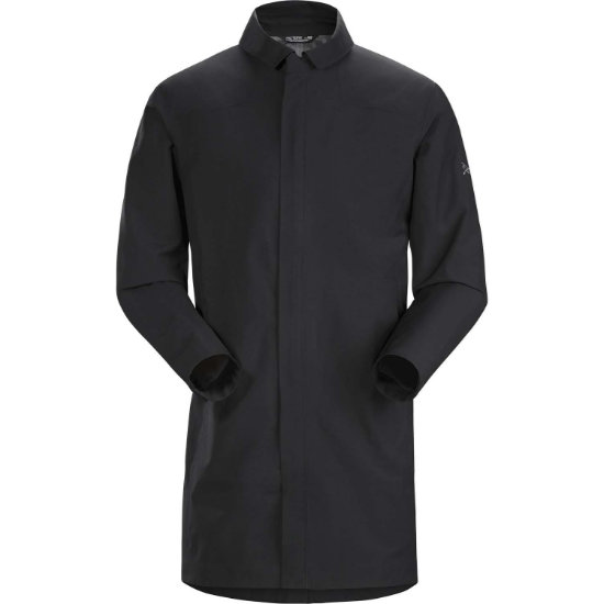 Arc'teryx Keppel Trench Coat Black Ii | Barrabes