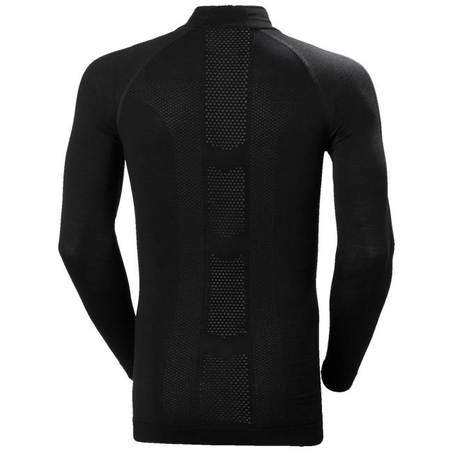 helly hansen H1 PRO LIFA SEAMLESS 1/2 ZIP Black