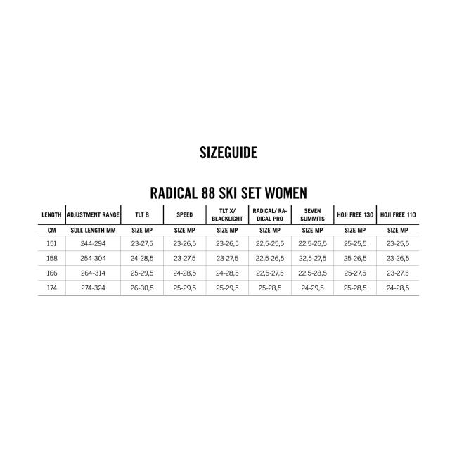 Esquís Dynafit Radical Women Set Reef/flamingo