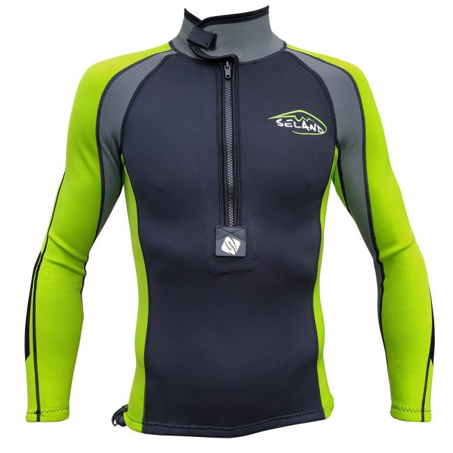 Kurtka seland ONIS CHAQUETILLA NEGRA/GRIS/VERDE