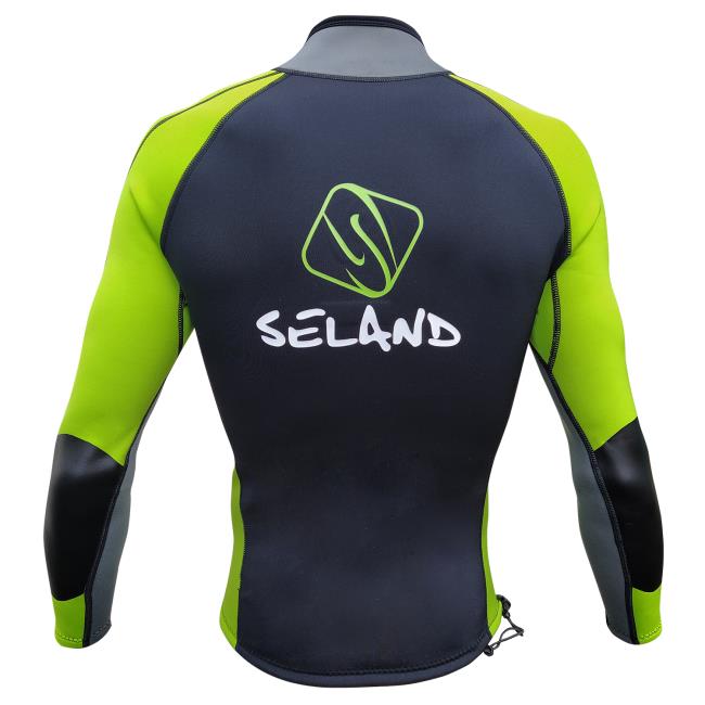 Kurtka seland ONIS CHAQUETILLA NEGRA/GRIS/VERDE