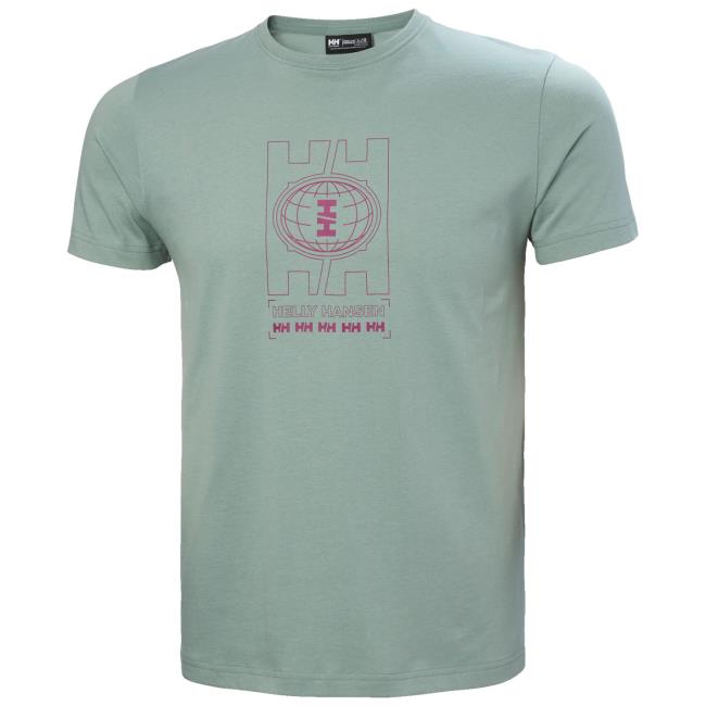  helly hansen CORE GRAPHIC T Cactus