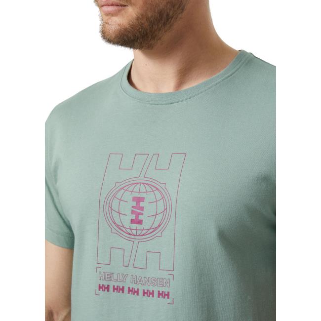  helly hansen CORE GRAPHIC T Cactus