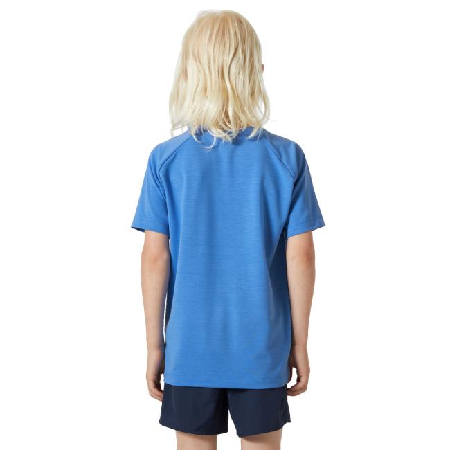 Marškinėliai helly hansen JR PORT T-SHIRT Ultra Blue