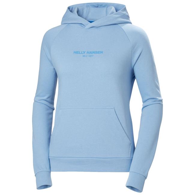 Jopica s kapuco helly hansen CORE HOODIE Bright Blue