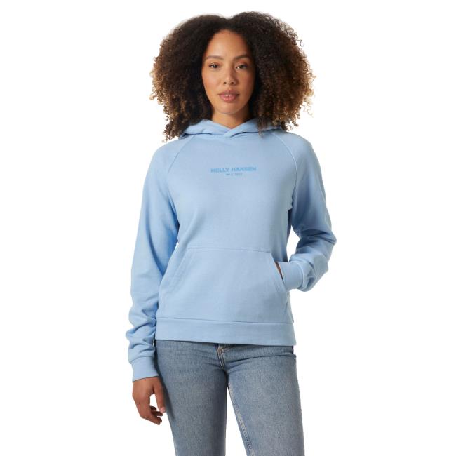 Jopica s kapuco helly hansen CORE HOODIE Bright Blue