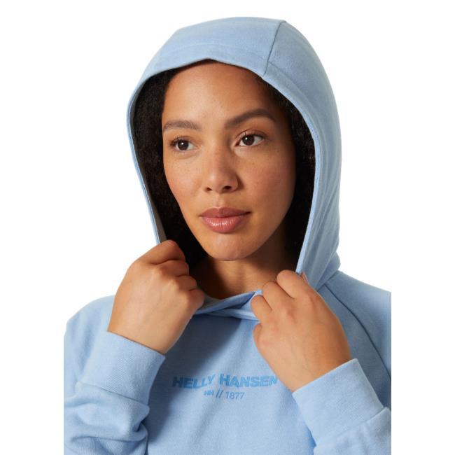 Jopica s kapuco helly hansen CORE HOODIE Bright Blue