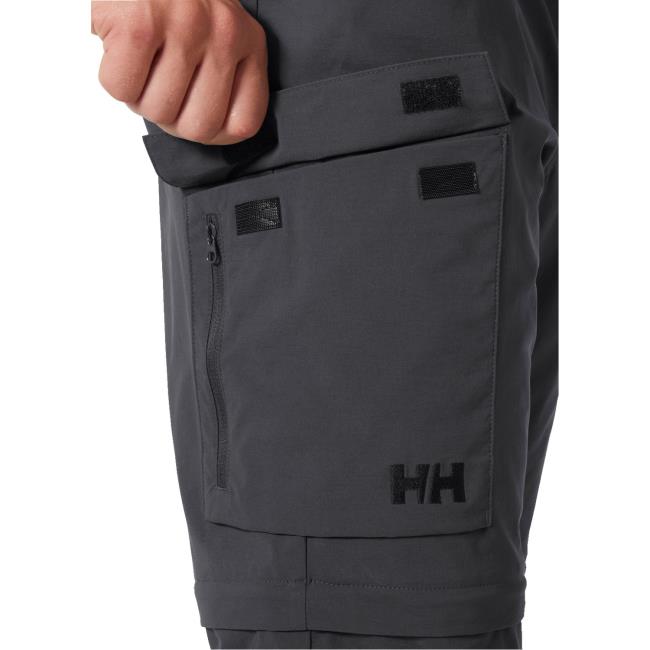Kalhoty helly hansen LIGHT ZIP OFF PANT Ebony