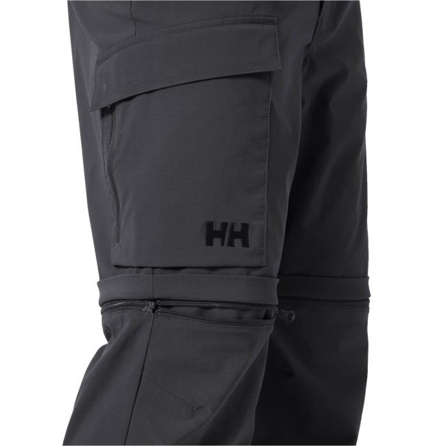 Kalhoty helly hansen LIGHT ZIP OFF PANT Ebony