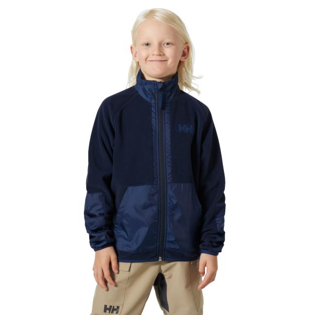  helly hansen JR MARKA FLEECE JACKET Navy