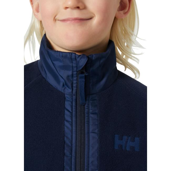  helly hansen JR MARKA FLEECE JACKET Navy