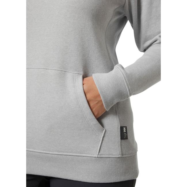 helly hansen  W F2F ORGANIC COTTON HOOD 2.0 Grey Fog M