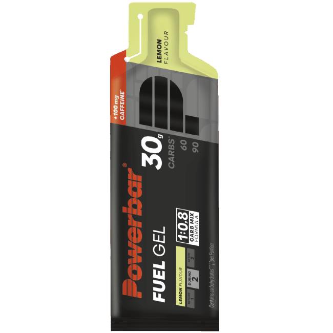  powerbar Fuel Gel 30 Lemon + Cafeína 1 und