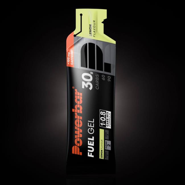 powerbar Fuel Gel 30 Lemon + Cafeína 1 und